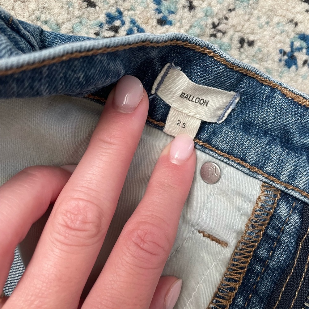 Madewell Balloon jeans in medium wash